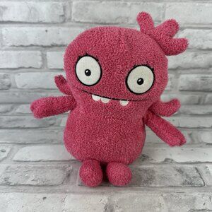Ugly Dolls Pink Moxy Yours Truly 8" sitting Plush Stuffed BeanBag 2019 Hasbro